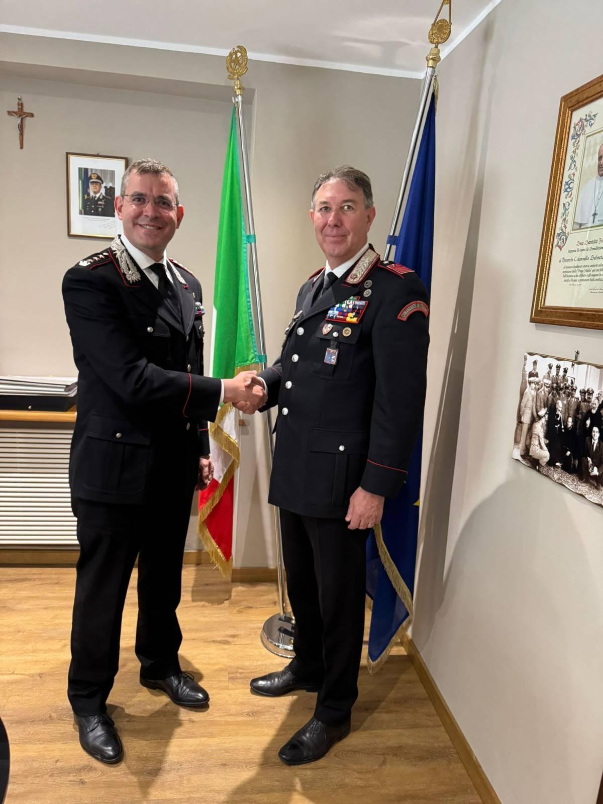 VA IN CONGEDO IL COMANDANTE DELLA STAZIONE DEI CARABINIERI DI MONTEREALE