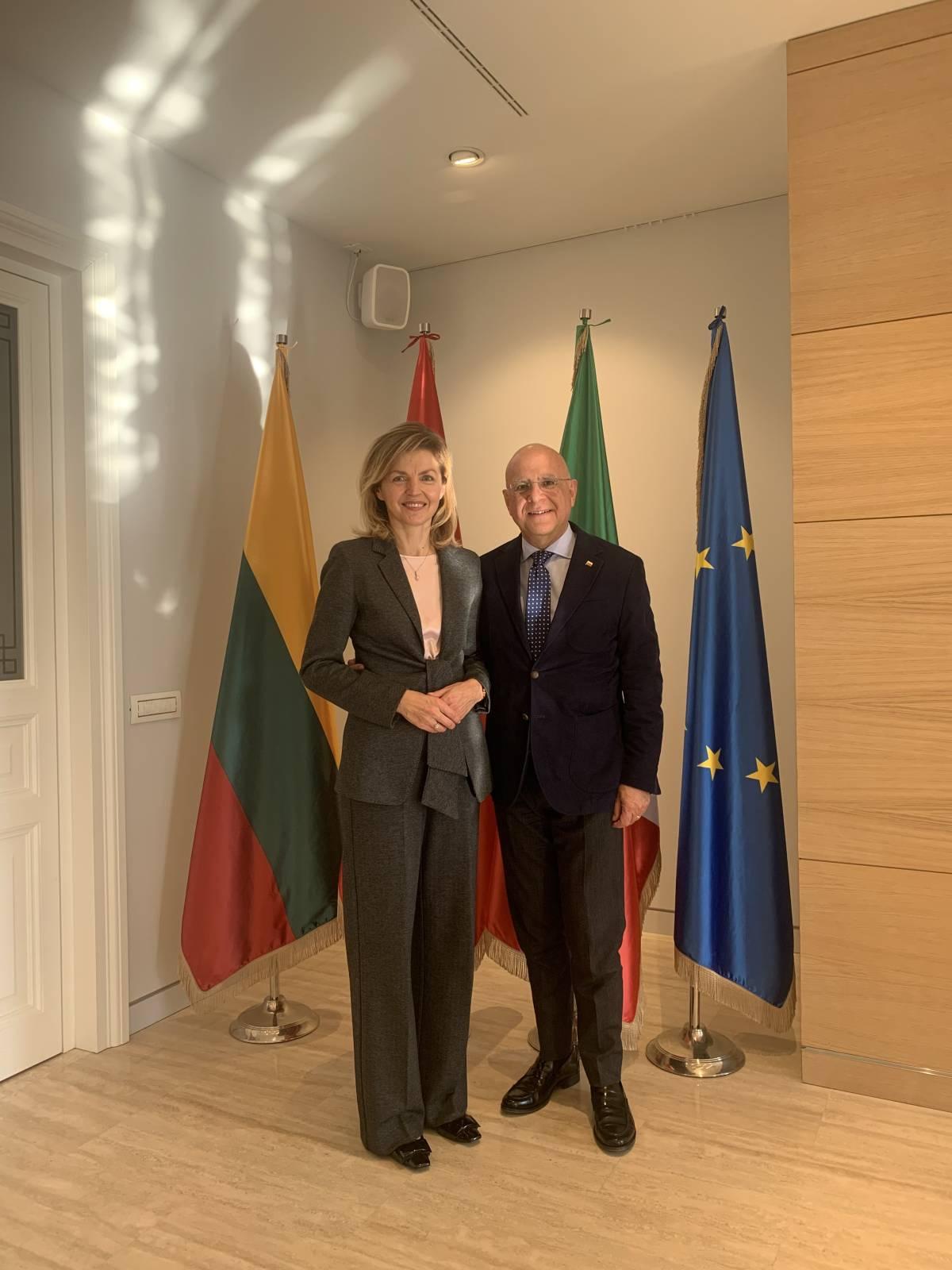 L’AMBASCIATRICE DELLA LITUANIA SARA’ A PESCARA IL 3 E 4 GIUGNO PER INCONTRI ISTITUZIONALI
