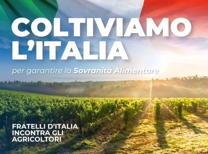 AGRICOLTURA: A PENNE IL TOUR DI FDI “COLTIVIAMO L’ITALIA”