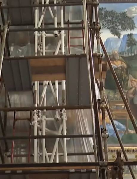 CONCLAVE: VATICANO DIFFONDE IMMAGINI DEI LAVORI NELLA CAPPELLA SISTINA, IN CORSO PREPARATIVI