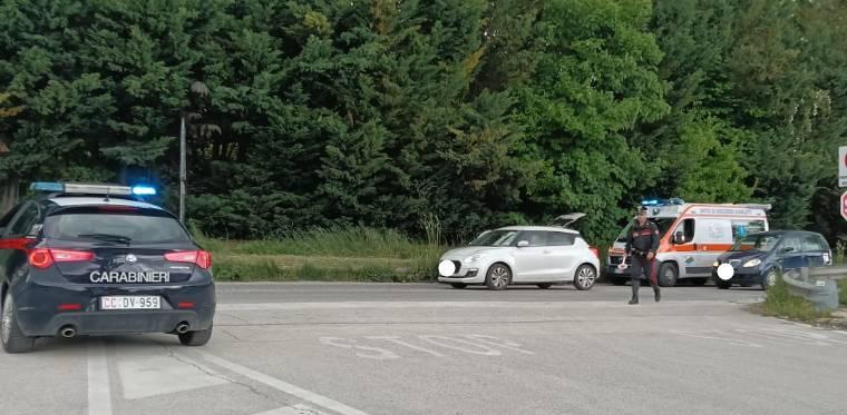 L’AQUILA: INCIDENTE SULLA STATALE 17 DAVANTI AL TECNOPOLO, RALLENTAMENTI AL TRAFFICO
