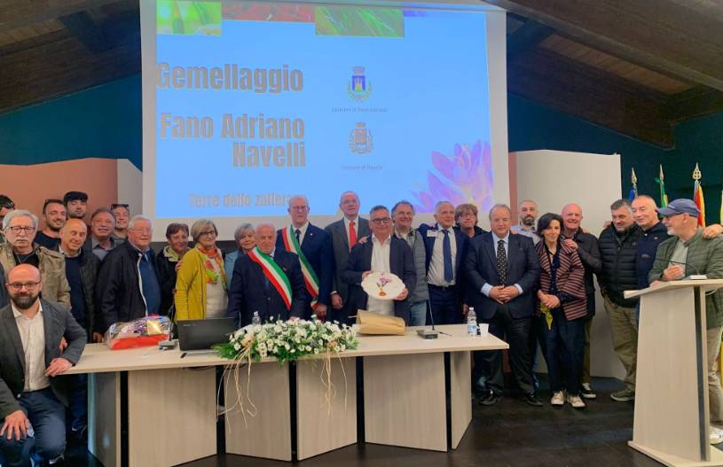 TERRE DELLO ZAFFERANO: PATTO DI GEMELLAGGIO TRA FANO ADRIANO E NAVELLI