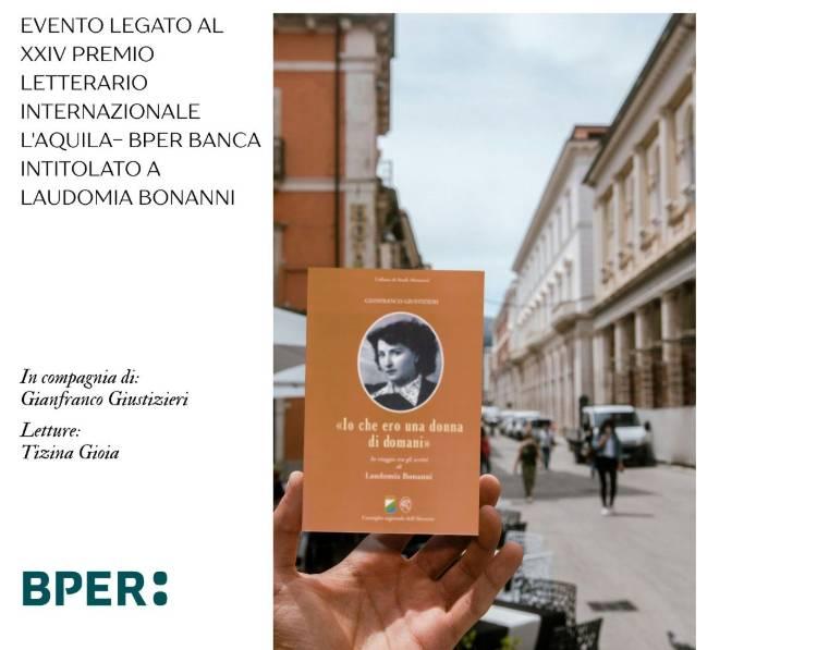 L’AQUILA: PREMIO LAUDOMIA BONANNI, TORNANO LE PASSEGGIATE LETTERARIE