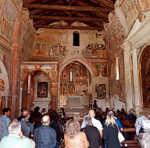 SANTA MARIA AD CRYPTAS: BOOM VISITATORI A FOSSA NEL FINE SETTIMANA