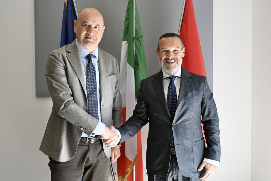 IL NUOVO QUESTORE DELL’AQUILA, MANCINI, RICEVUTO ALL’EMICILO DA SOSPIRI