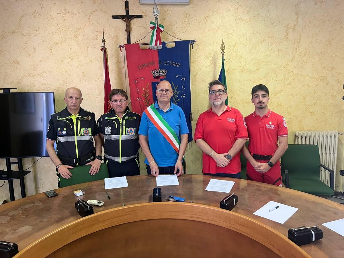 LA CROCE ROSSA APRE UNA SEDE A SCERNI NELL’IMMOBILE EX ARSSA