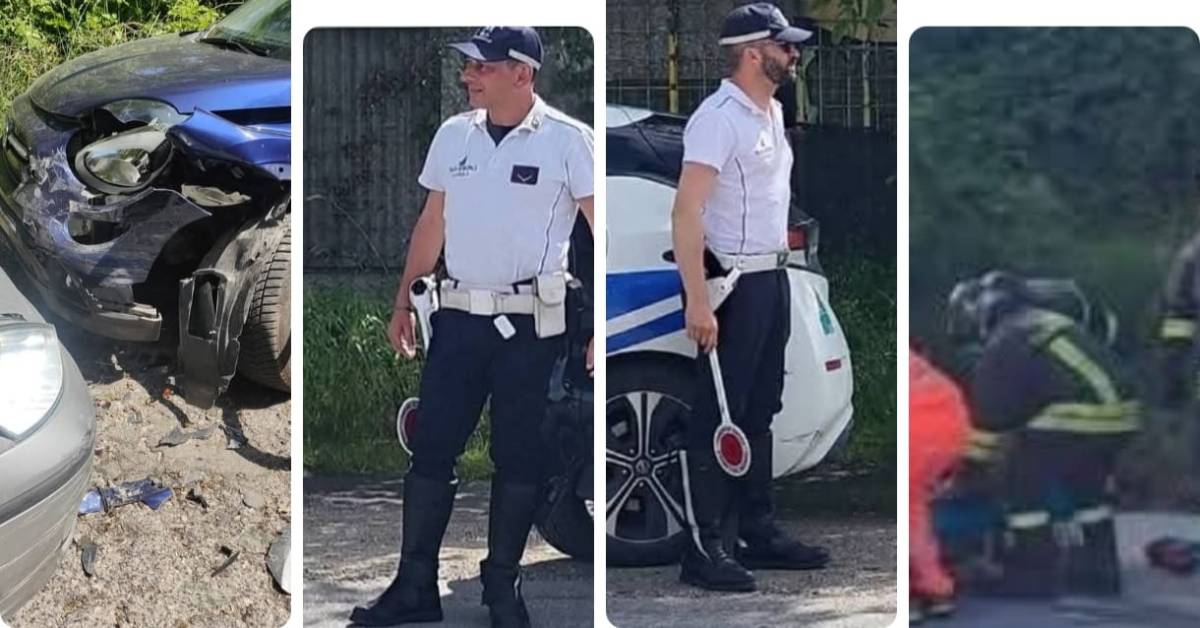 L’AQUILA: SCONTRO TRA 2 AUTO LUNGO LA STRADA PER CAMARDA. UNO DEI FERITI IN CODICE ROSSO