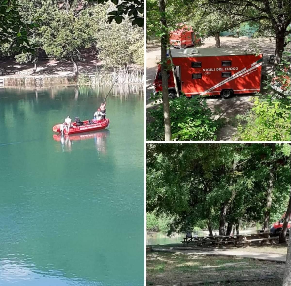 SAN DEMETRIO: RAHMAT ANNEGATO NEL LAGO SINIZZO, VANE LE RICERCHE NELLA NOTTE