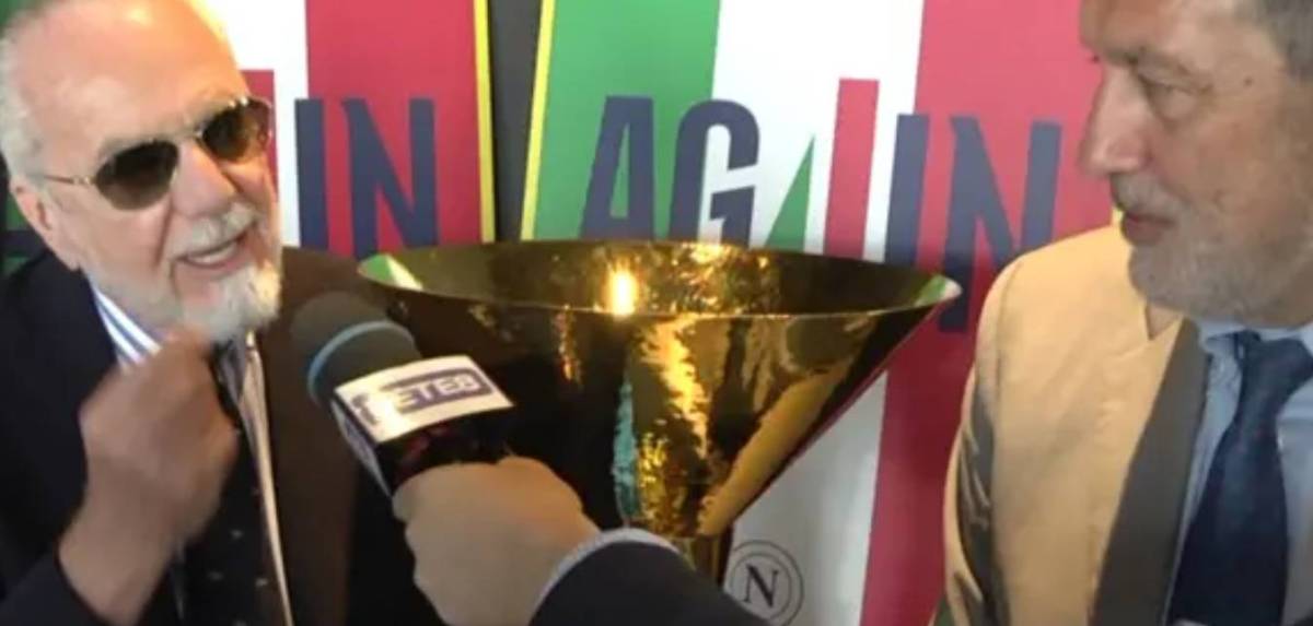 RITIRO NAPOLI, AGGRESSIONE DE LAURENTIIS A GIORNALISTA ABRUZZESE, LA CONDANNA DELL’ODG