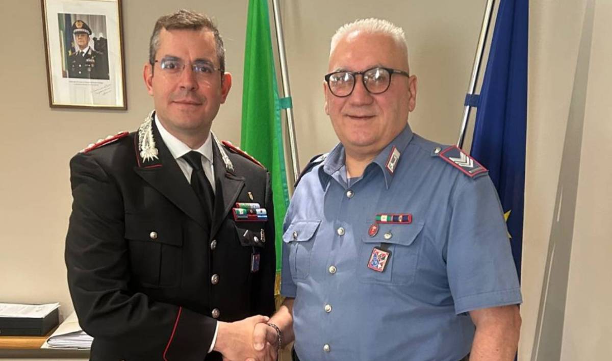 CARABINIERI L’AQUILA: VA IN MERITATA PENSIONE IL BRIGADIERE CAPO GUIDO DE MATTEI