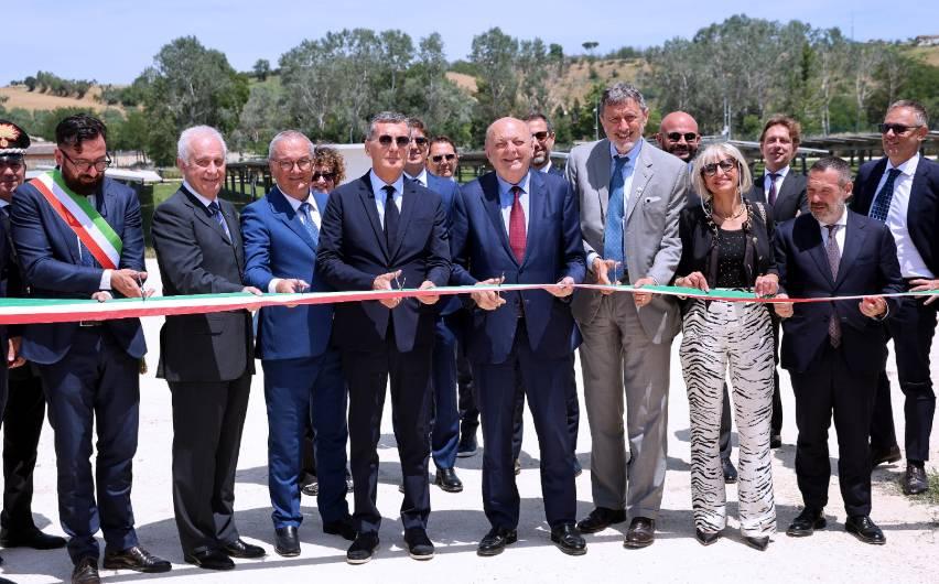 OASI BARBERINI CITTA’ SANT’ANGELO: MINISTRO PICHETTO FRATIN A INAUGURAZIONE PARCO SOLARE ESSILUX