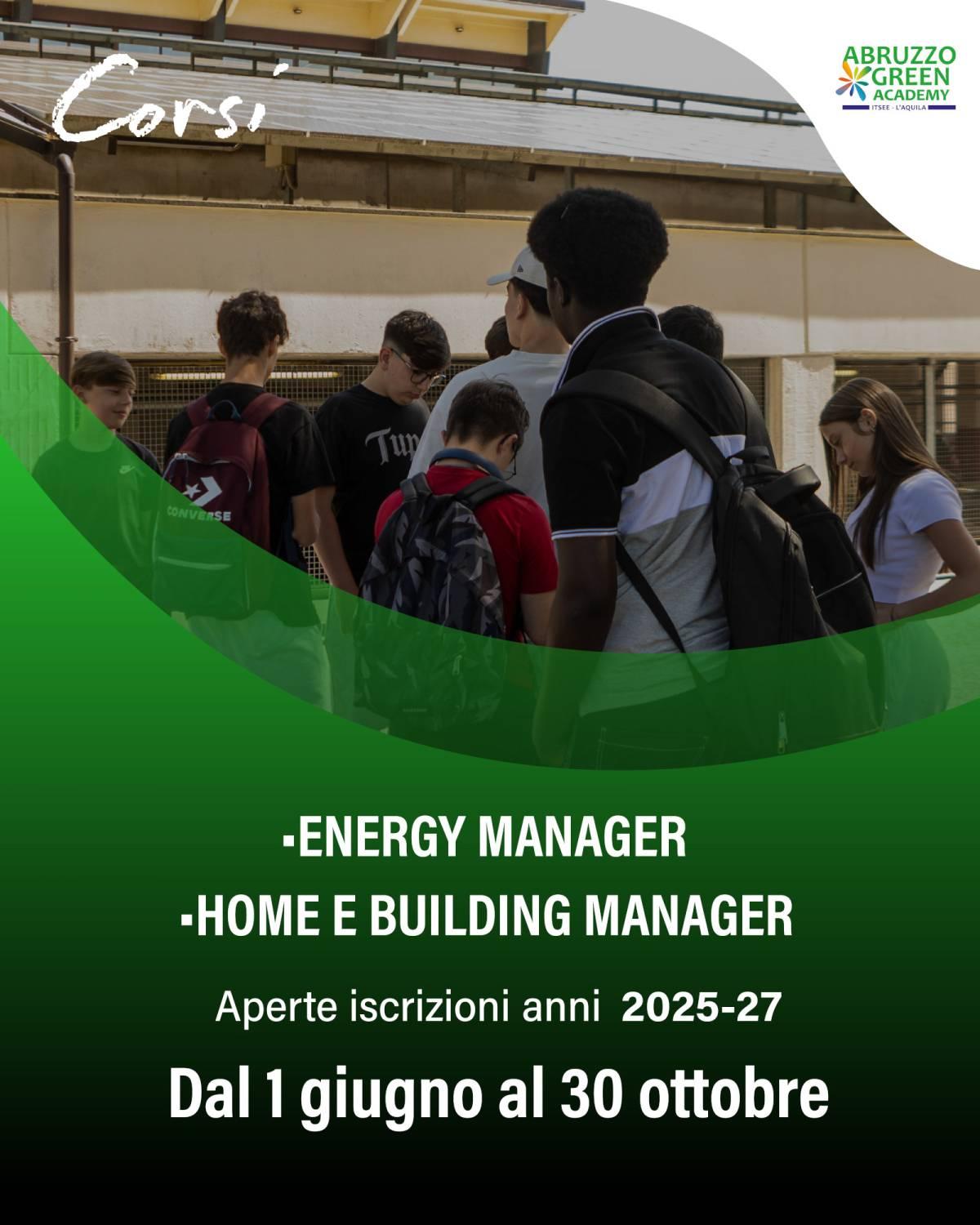 ABRUZZO GREEN ACADEMY: ISCRIZIONI APERTE