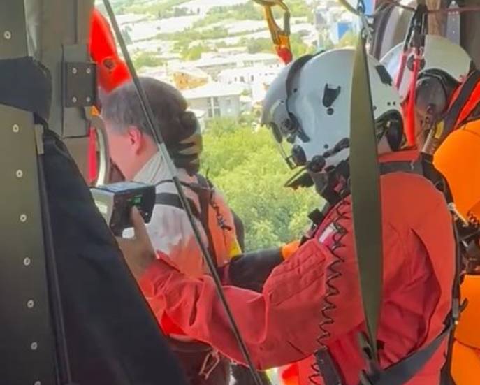 IMPROVVISO INNALZAMENTO LIVELLO ACQUA DEL FIUME PESCARA: SOCCORSO UN UOMO