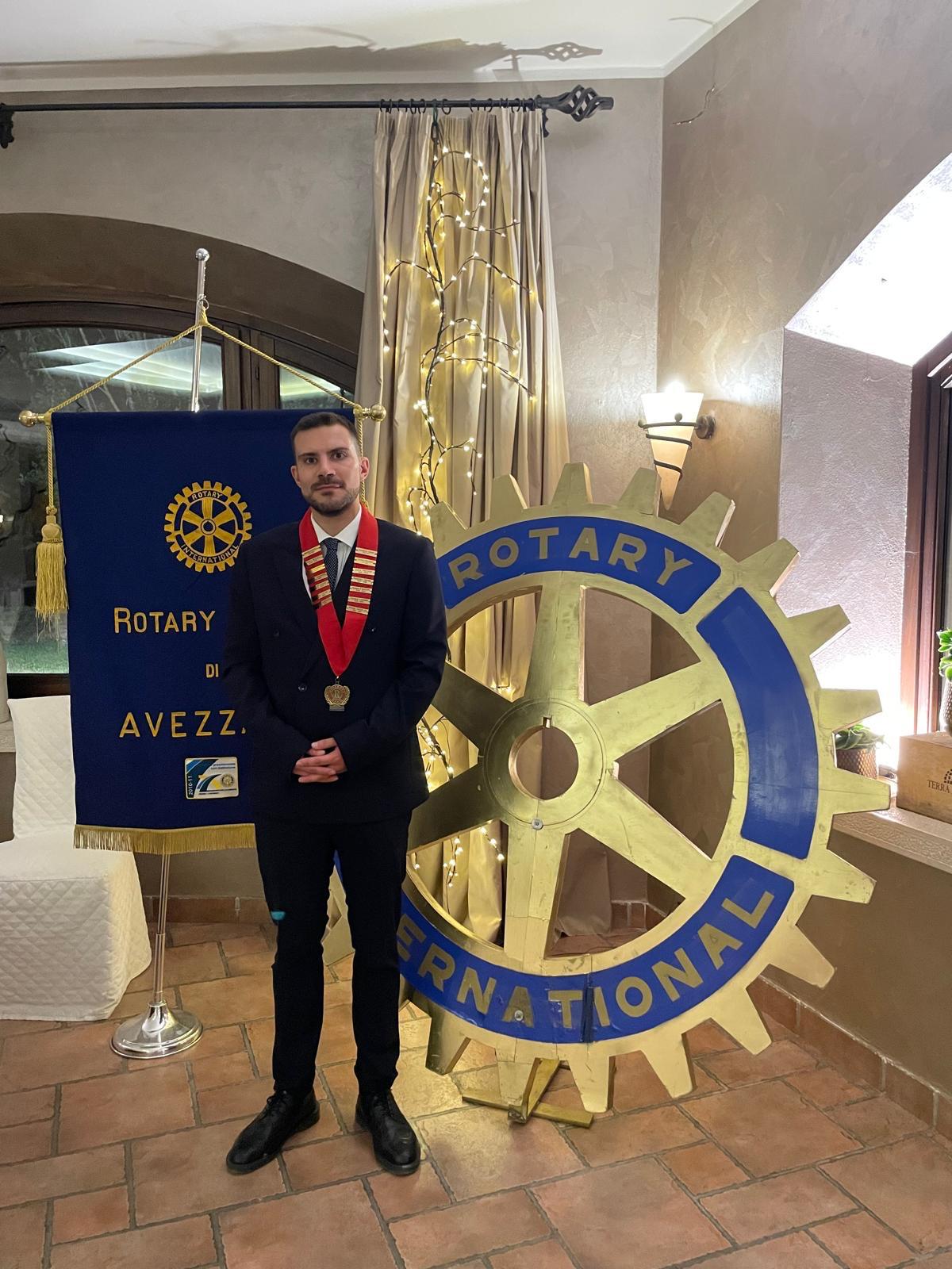 ROTARACT CLUB AVEZZANO: NUOVO DIRETTIVO CON DI SALVATORE PRESIDENTE