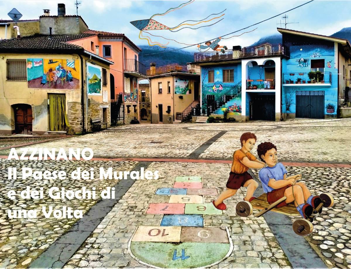AZZINANO, IL PAESE DEI MURALES: 8 PITTORI PER ALTRETTANTE NUOVE OPERE, CONVEGNO E CONCERTO