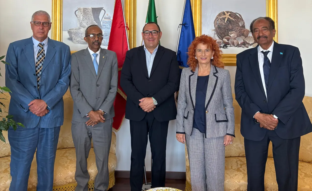 L’AMBASCIATORE DELLA SOMALIA RICEVUTO IN REGIONE DA IMPRUDENTE E MANNETTI