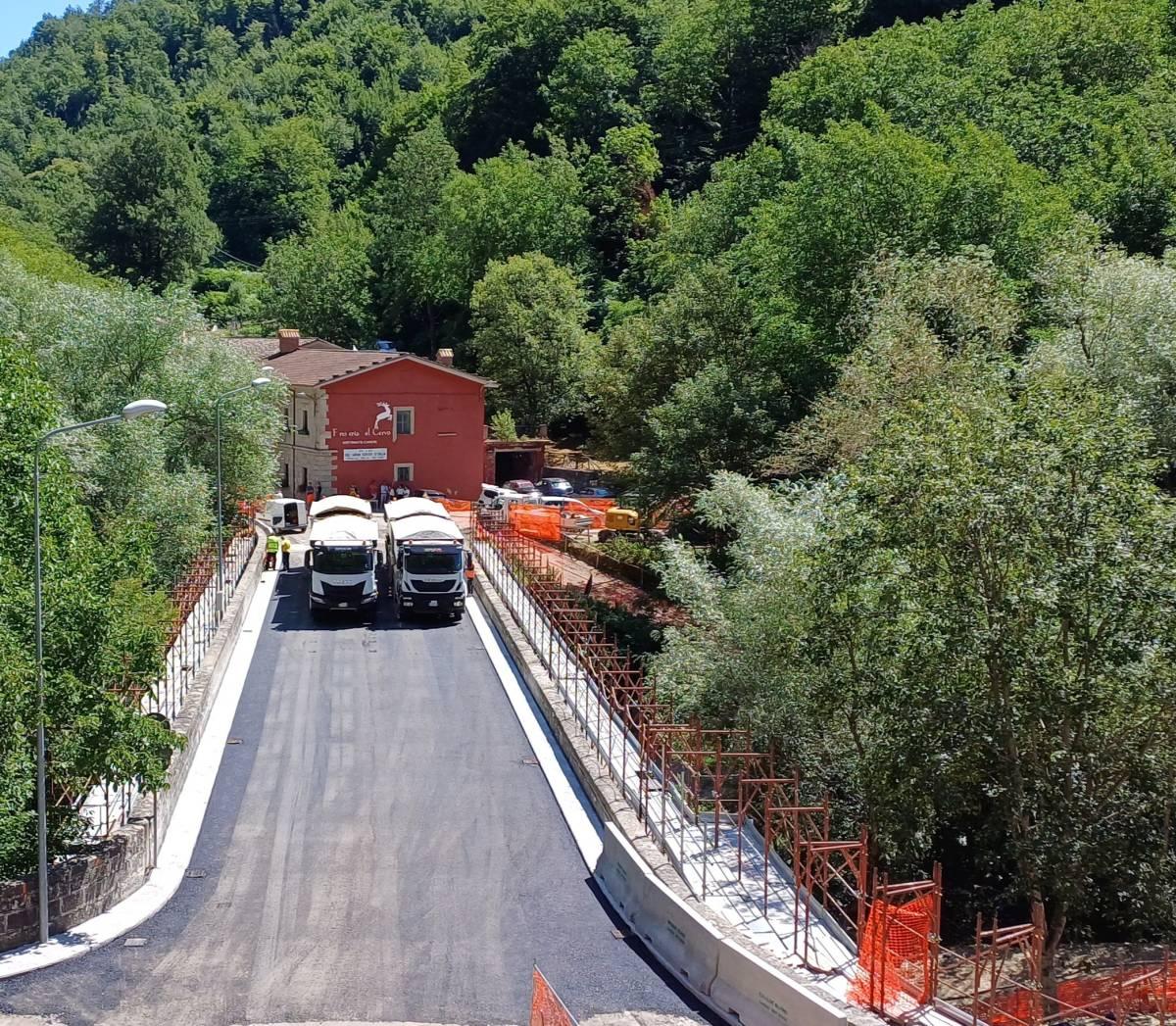 CROGNALETO: ANAS RIAPRE AL TRAFFICO PONTE PALADINI SULLA SS 80 “DEL GRAN SASSO D’ITALIA”