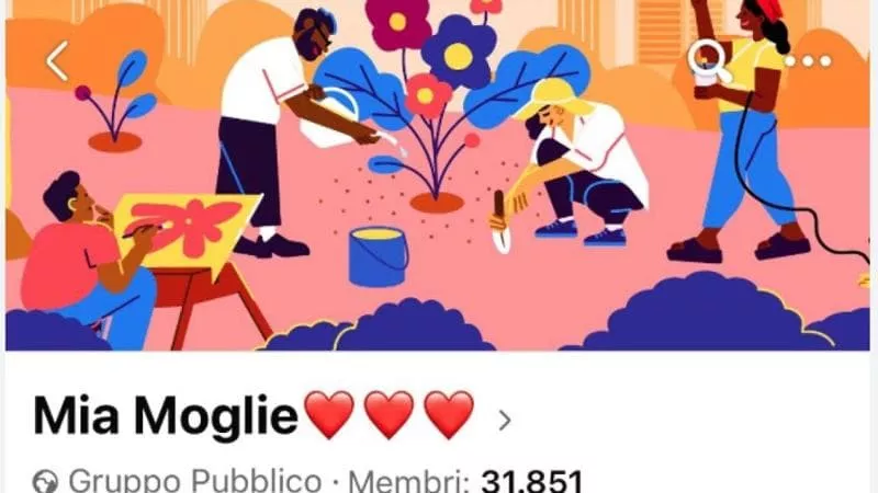 GRUPPO SOCIAL “MIA MOGLIE”: IN RIVOLTA LE DONNE DEMOCRATICHE ABRUZZESI, “INTERVENGA IL GARANTE”