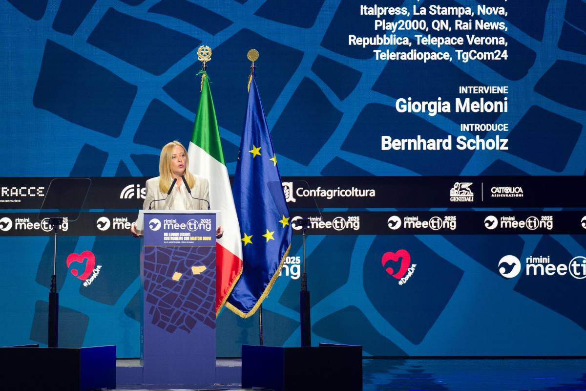 MEETING RIMINI: MELONI, “A GAZA ISRAELE ANDATO OLTRE”. TESTA, “GRAZIE A PREMIER ITALIA CREDIBILE”