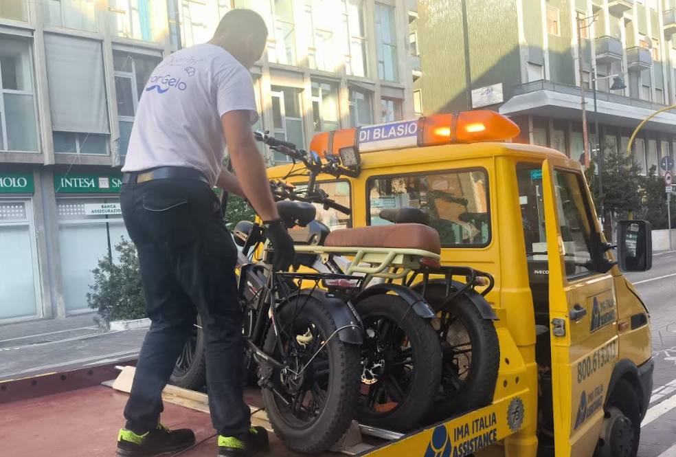 CONTROLLO BICI ELETTRICHE A PESCARA: SCATTANO SEQUESTRI