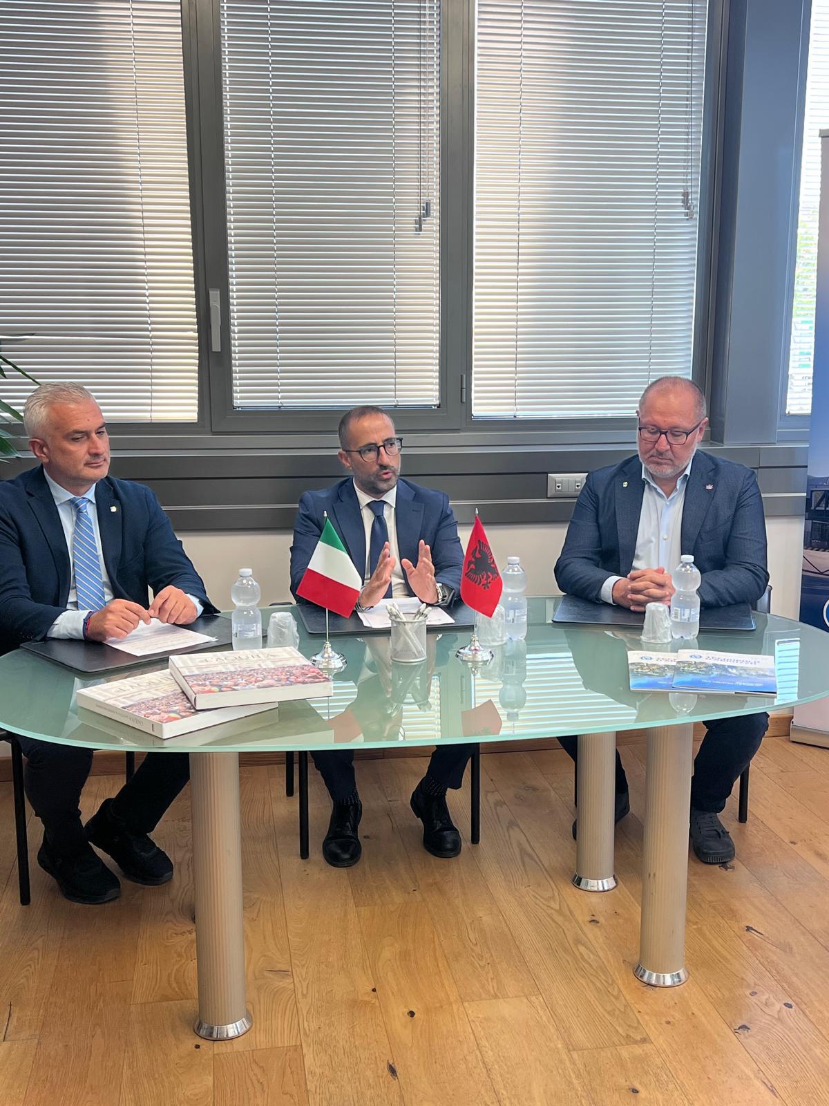 SIGLATA INTESA TRA TECNOPOLI D’ABRUZZO E DI TIRANA. ROMANELLI, “STRAORDINARIA OCCASIONE DI SVILUPPO”