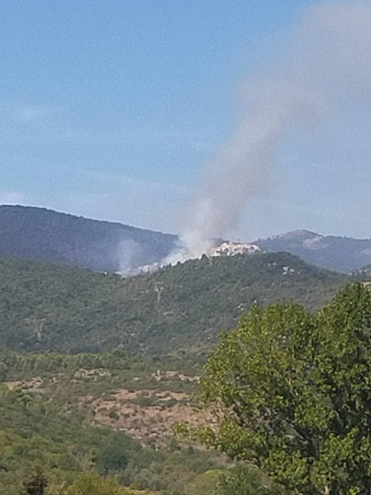SAN BENEDETTO IN PERILLIS: VASTO INCENDIO NEL BOSCO, AL LAVORO 4 SQUADRE  DELLA PROTEZIONE CIVILE