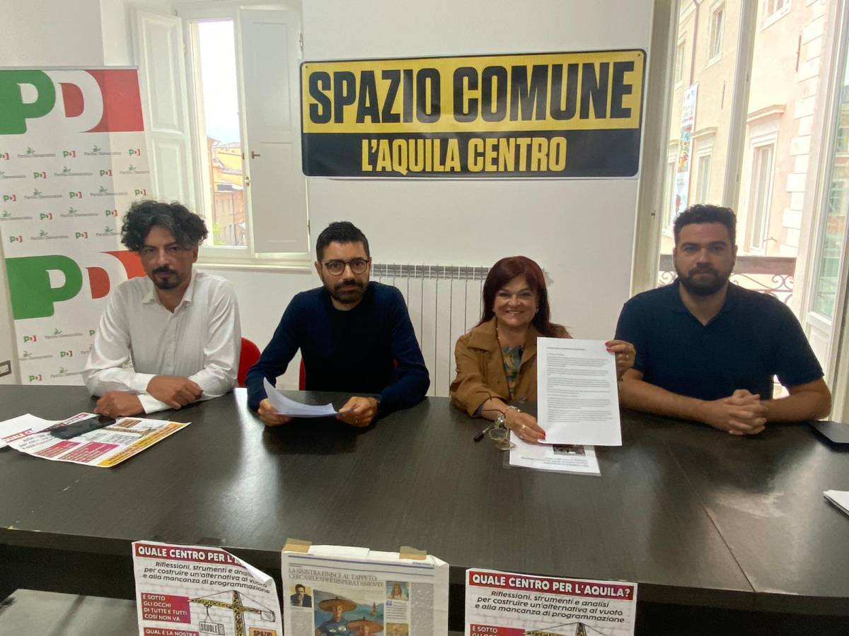 SCUOLE L’AQUILA: LETTERA AGLI STUDENTI DEL PD, “3500 SARANNO ANCORA DENTRO I MAP”