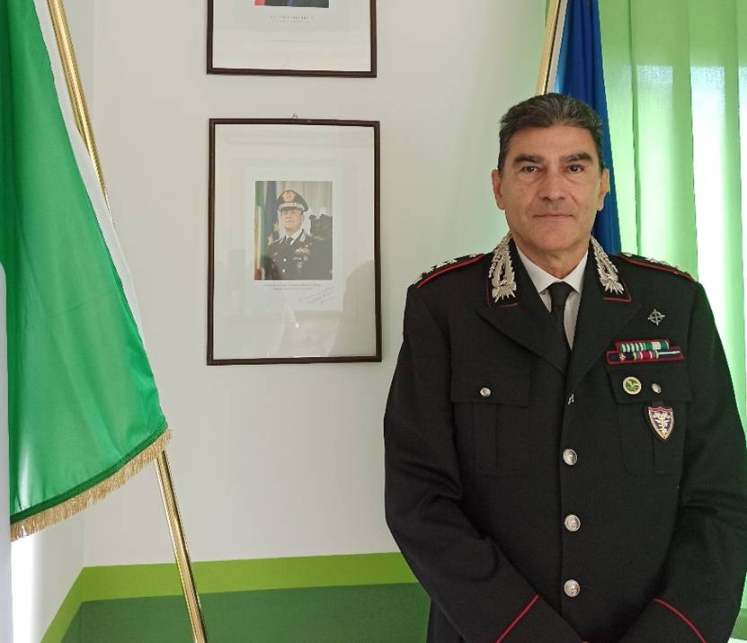CARABINIERI FORESTALI: IL COLONNELLO GIUSEPPE LOPEZ È IL NUOVO COMANDANTE REGIONALE