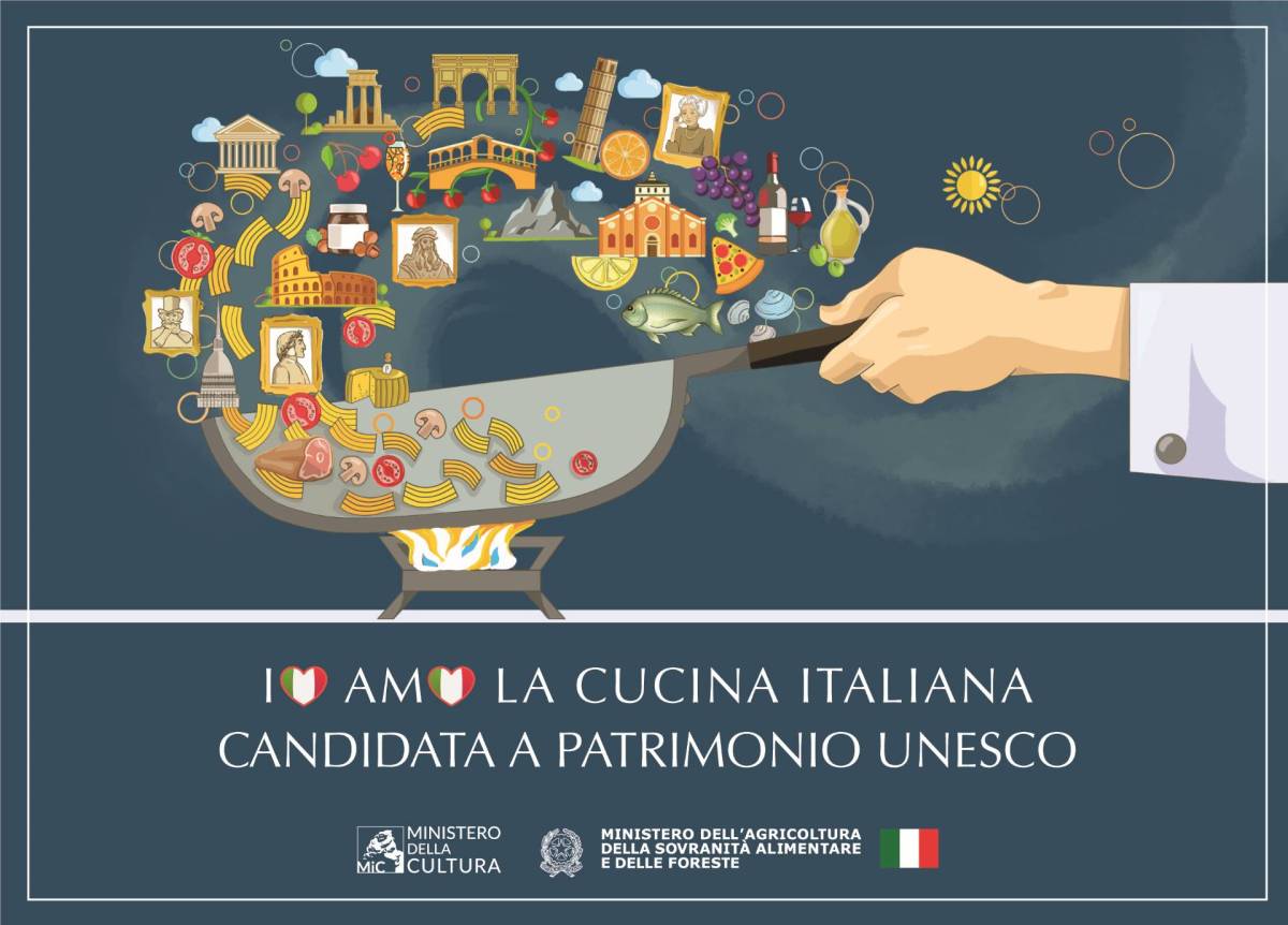 CUCINA ITALIANA PATRIMONIO UMANITÀ: L’AQUILA ADERISCE CON PRANZO A DOMENICA IN CON BRUNO VESPA
