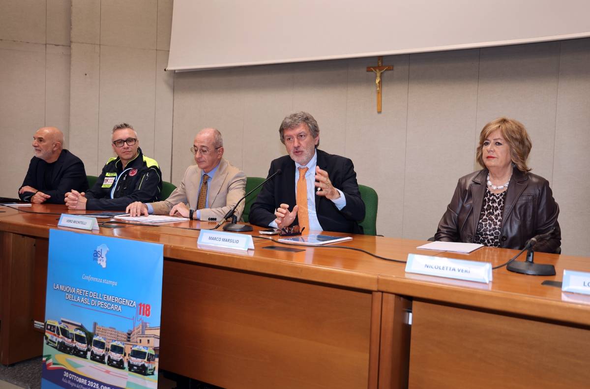 OSPEDALE PESCARA: AL PRONTO SOCCORSO 11 NUOVE AMBULANZE, 30% DI PERSONALE IN PIÙ