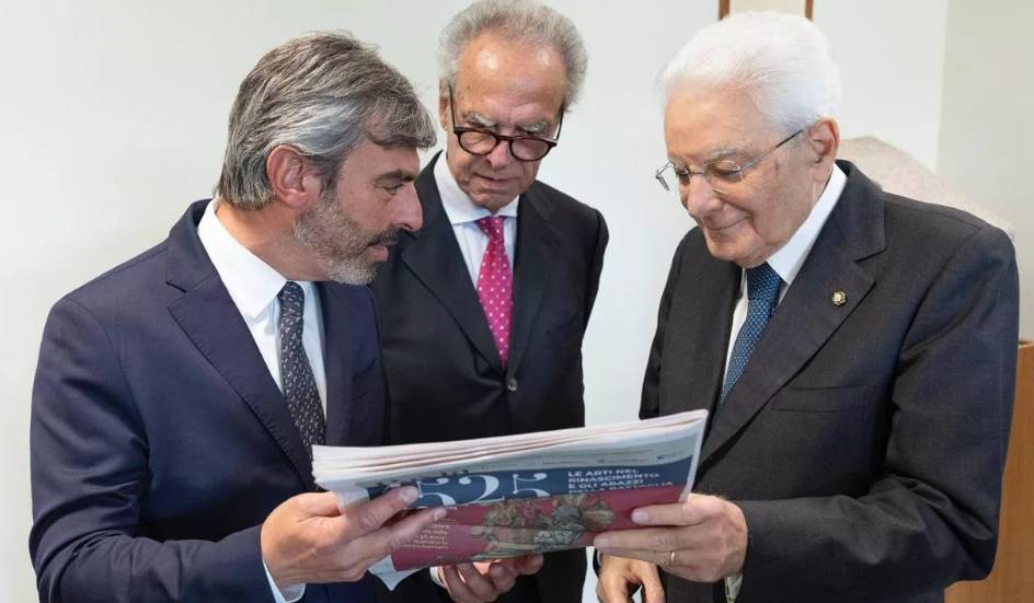 GRUPPO SAE: MATTARELLA VISITA GIORNALE LEONARDIS, “PROVINCIA PAVESE VOCE LIBERA DEL TERRITORIO”