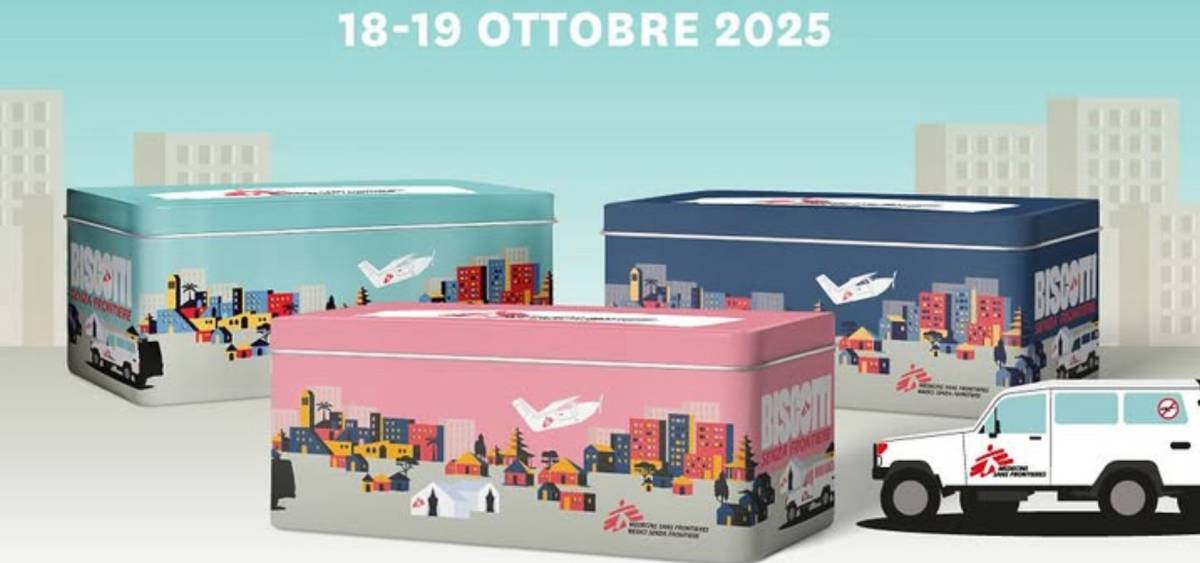 BISCOTTI SOLIDALI E MEDICI SENZA FRONTIERE, FINE SETTIMANA DI GENEROSITÀ ALL’AQUILA E A PESCARA