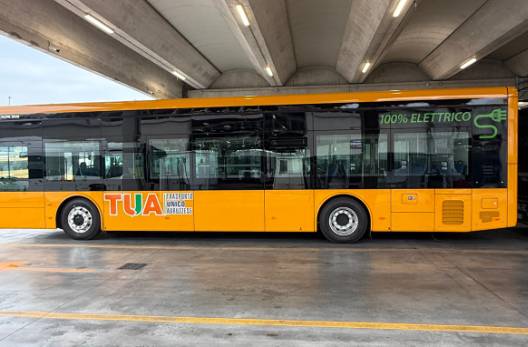 PESCARA-PENNE: DA DOMANI PRIMO BUS ELETTRICO TUA UTILIZZATO SU TRATTO SUBURBANO