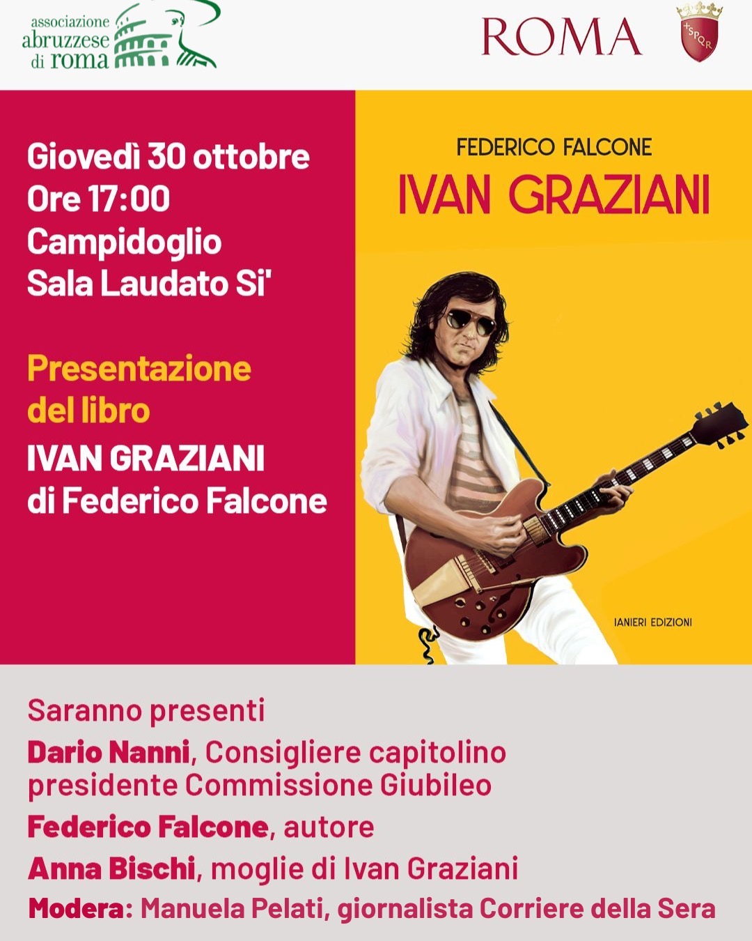 CULTURA: OGGI A ROMA LA PRESENTAZIONE DEL LIBRO SU IVAN GRAZIANI
