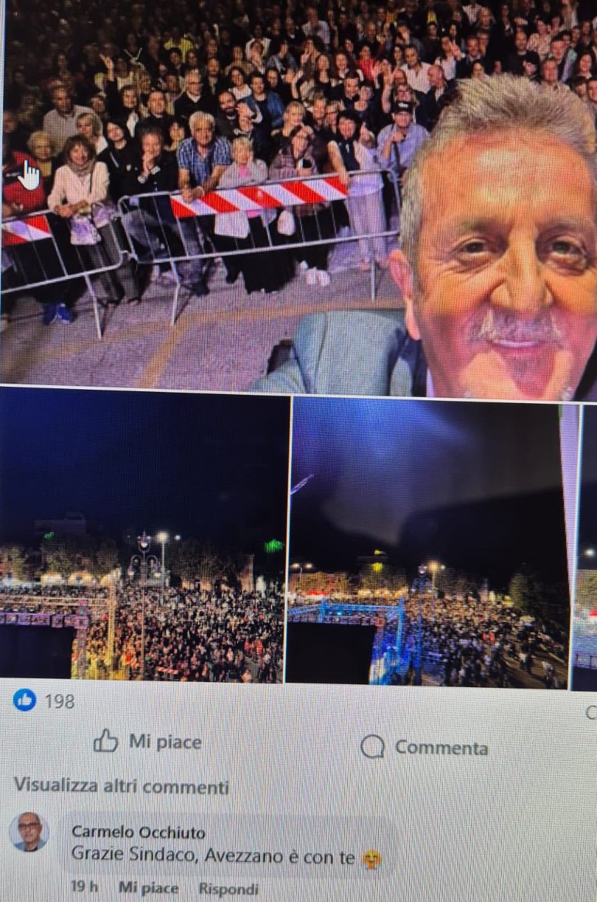 VOTO AVEZZANO: DE ANGELIS, “OCCHIUTO STAVA CON DI PANGRAZIO BEN PRIMA DELLA SCELTA DI CESAREO”