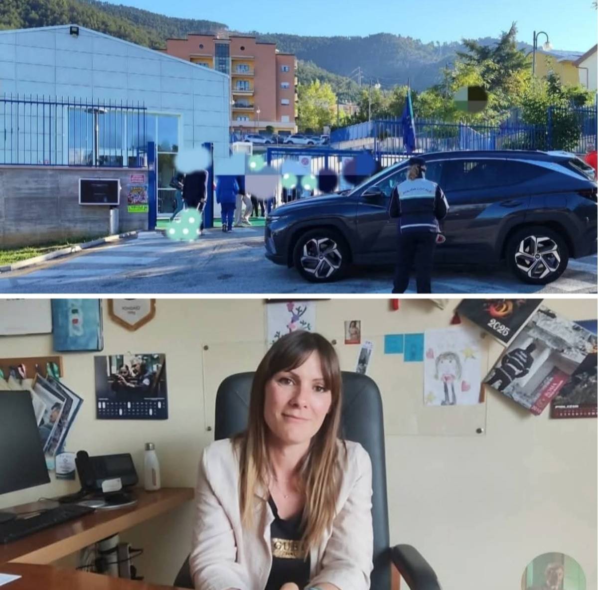 L’AQUILA: AUTO IN CORSA SFIORA BAMBINI E GENITORI DAVANTI ALLA SCUOLA PATINI, LETTERA AL COMUNE