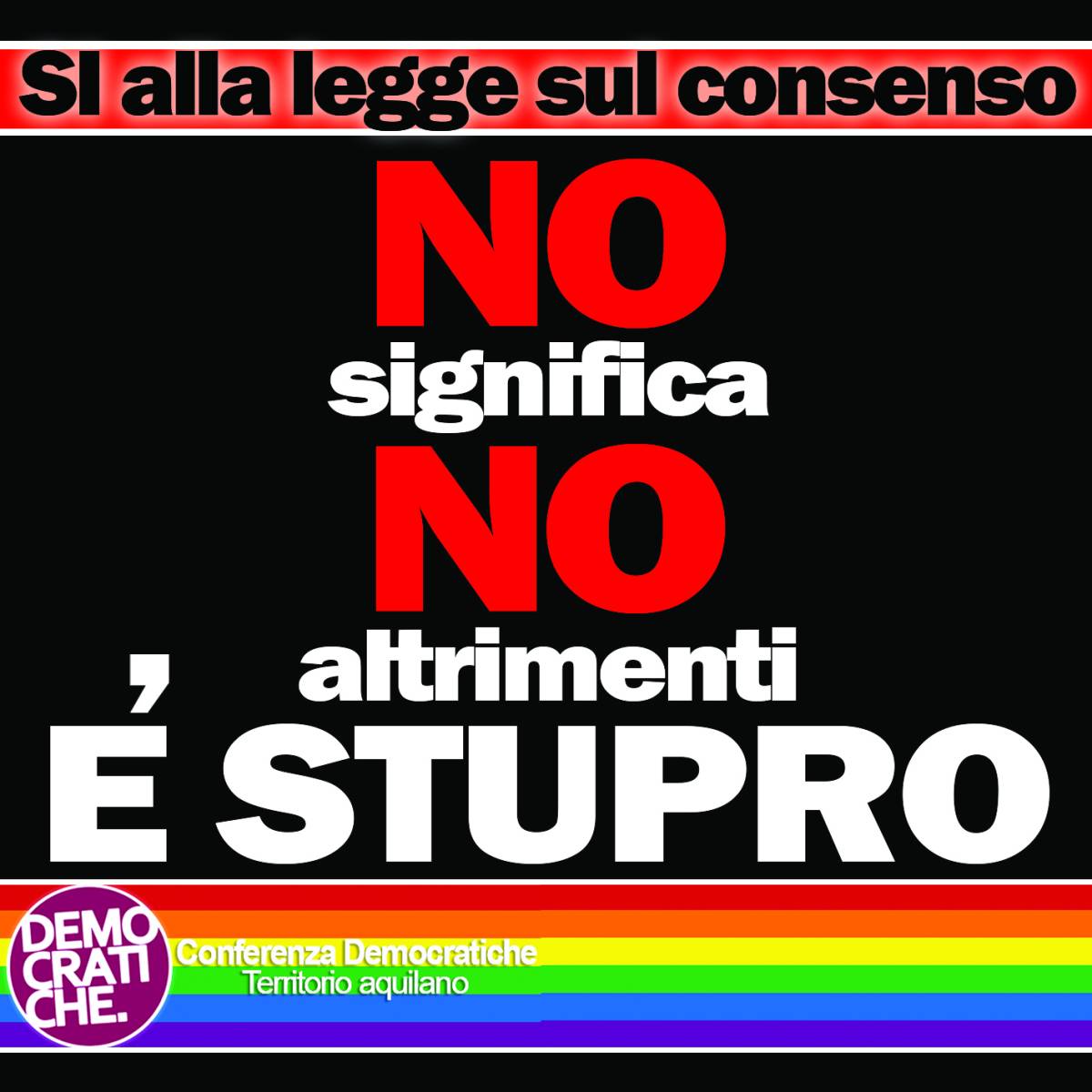 SLITTA IL DDL SUL CONSENSO INFORMATO: PANELLA (DONNE DEMOCRATICHE L’AQUILA), “FATTO GRAVE”