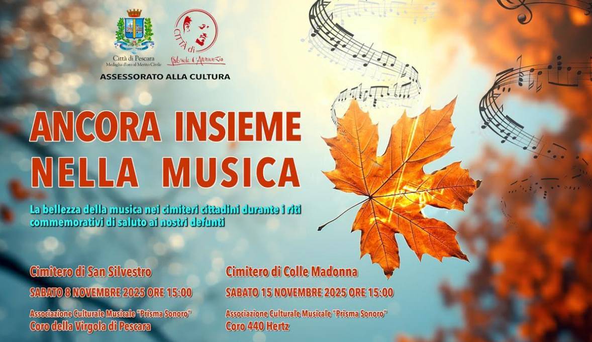 PESCARA: CONCERTI NEI CIMITERI “PER RICORDARE CHI NON C’E’ PIU'”