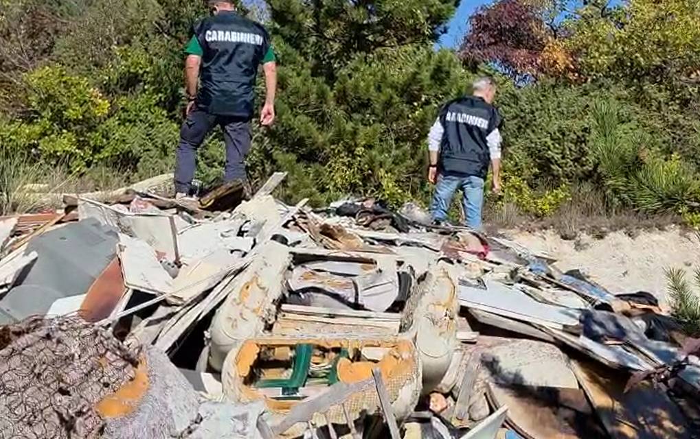 DISCARICA ABUSIVA A POPOLI TERME: SCATTA IL SEQUESTRO, INDAGINI IN CORSO