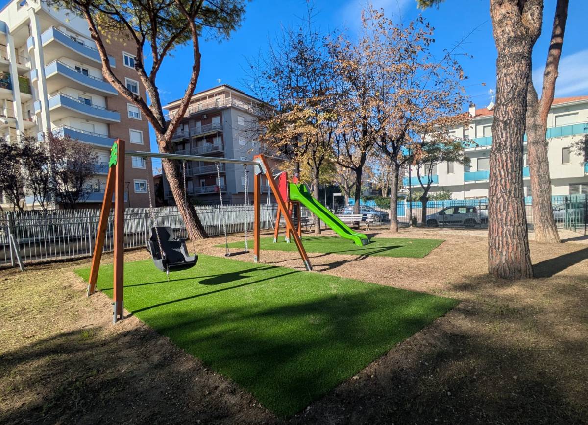 MONTESILVANO: RICONSEGNATO IL PARCO DON NICOLA CASTELLANO