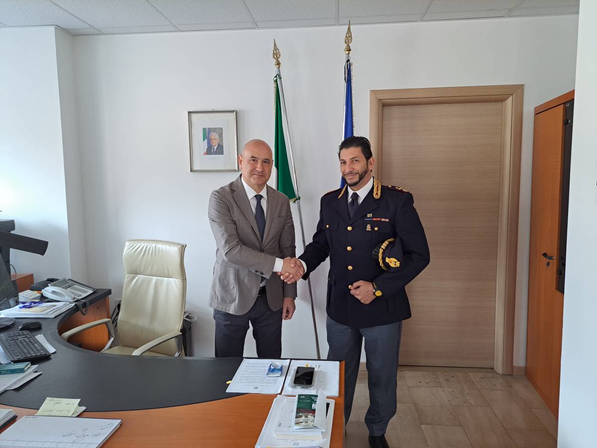 CAMBIO DELLA GUARDIA AL COMMISSARIATO DI AVEZZANO: INSEDIATO IL DIRIGENTE IURATO