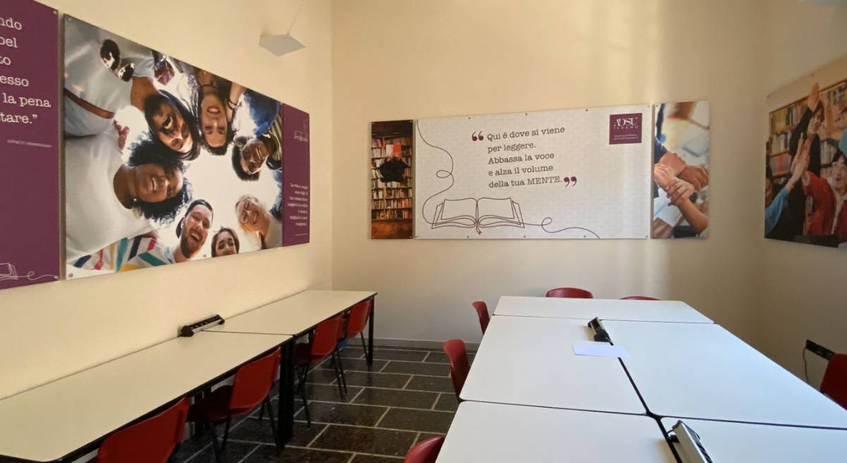 TERAMO: RIAPERTA AL PUBBLICO LA CENTRALISSIMA SALA STUDIO DELL’ADSU IN VIA DELFICO