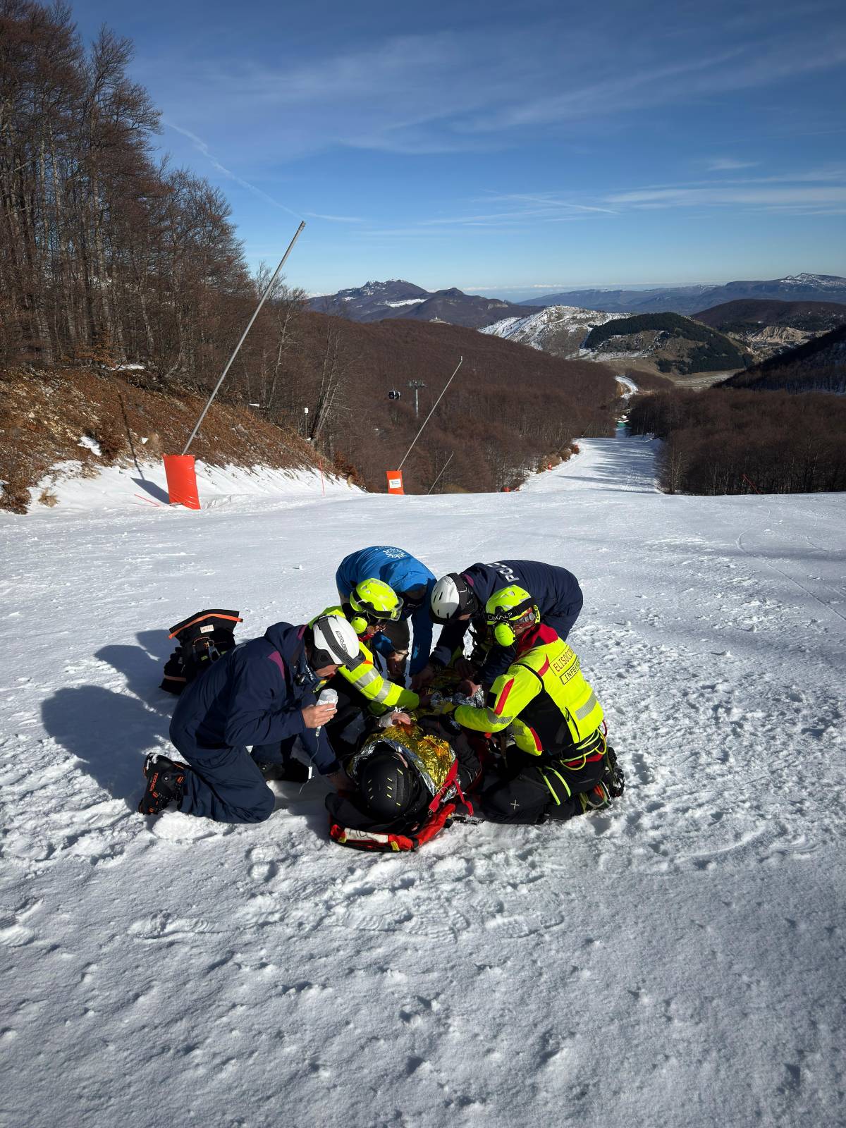 ROCCARASO: 25 INTERVENTI DI SOCCORSO DEGLI OPERATORI DELLA POLIZIA SULLE PISTE AFFOLLATE