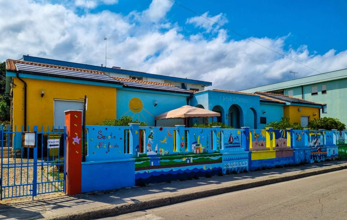 FOSSACESIA MARINA: NUOVI GIOCHI PER LA SCUOLA DELL’INFANZIA SUL LUNGOMARE