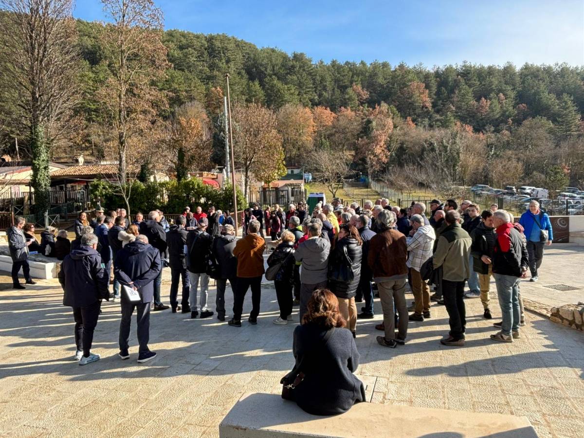 L’AQUILA: INAUGURATA RIQUALIFICAZIONE FONTANA DEI PATITUCCI A MADONNA FORE