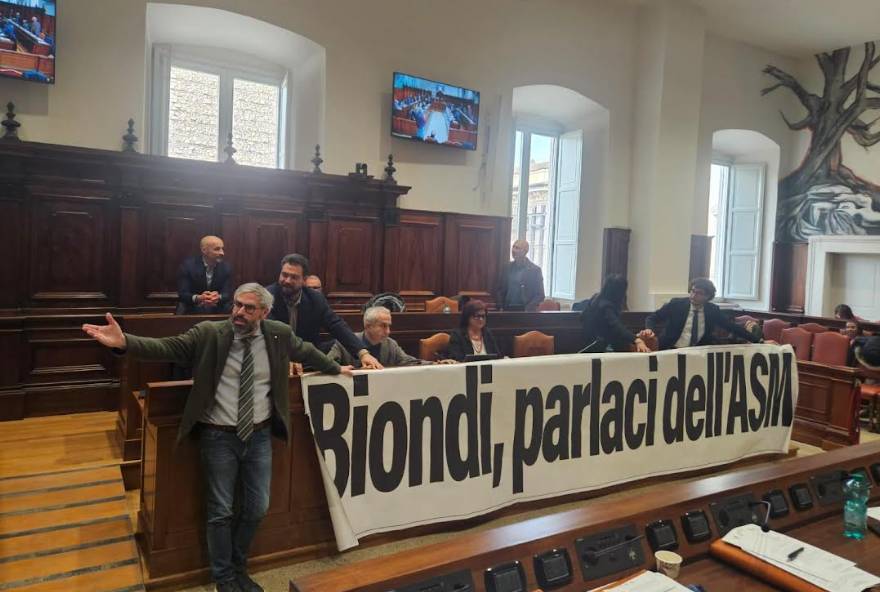 L’AQUILA: CSX, “ASM AFFONDA E BIONDI SCAPPA DAL CONFRONTO”