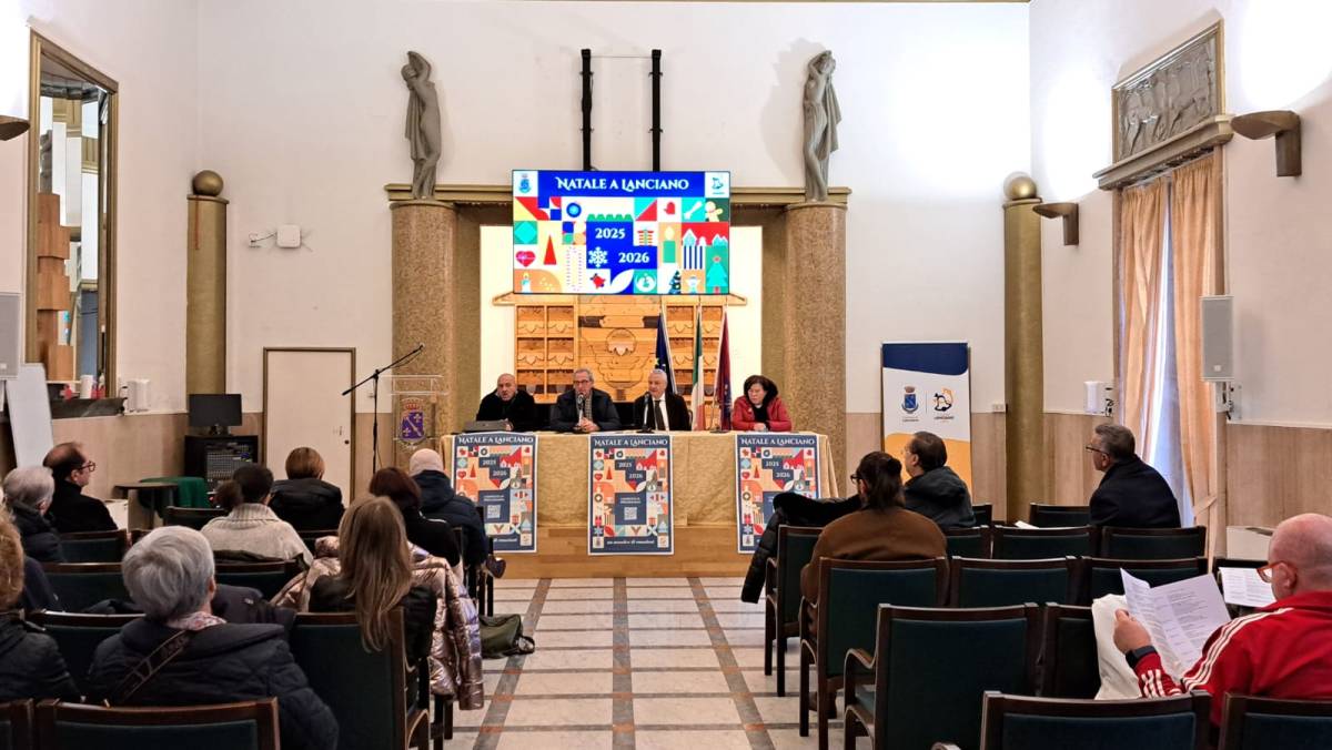 LANCIANO: SI ACCENDE IL NATALE, OLTRE 60EVENTI. IL 3 GENNAIO RIAPRE IL TEATRO FENAROLI