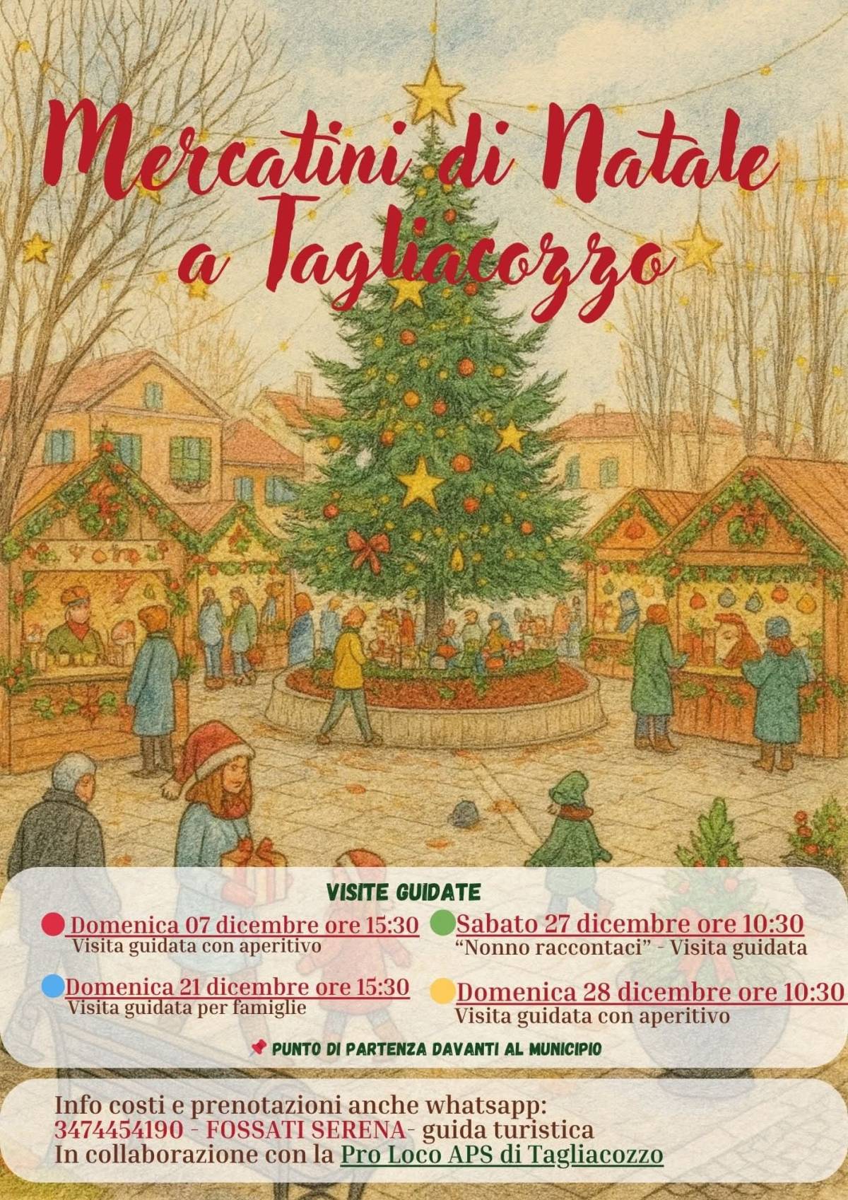 MERCATINI DI NATALE A TAGLIACOZZO: IL CALENDARIO