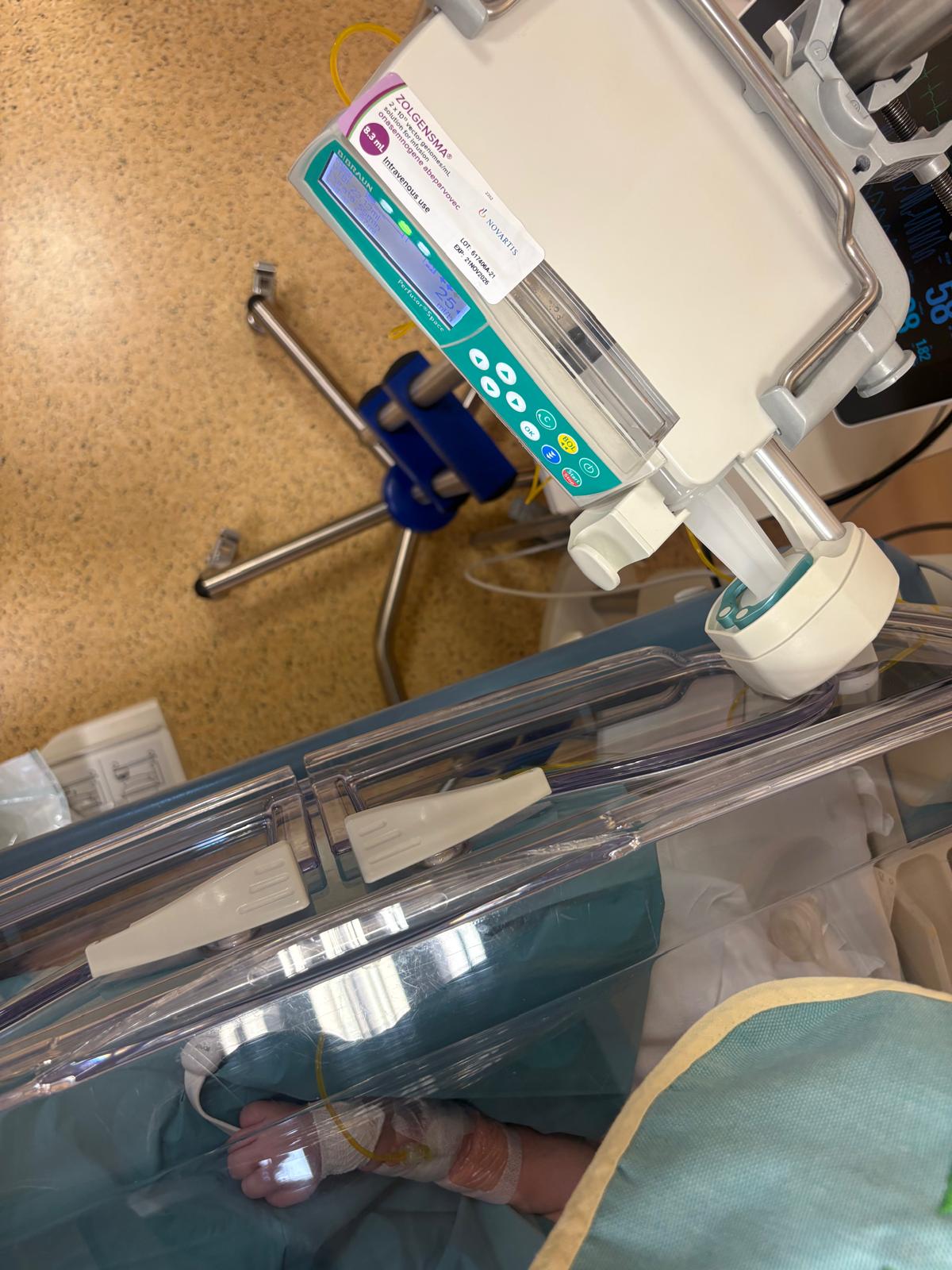OSPEDALE VASTO: NEONATO CON ATROFIA MUSCOLARE SPINALE  SALVATO CON TERAPIA GENICA