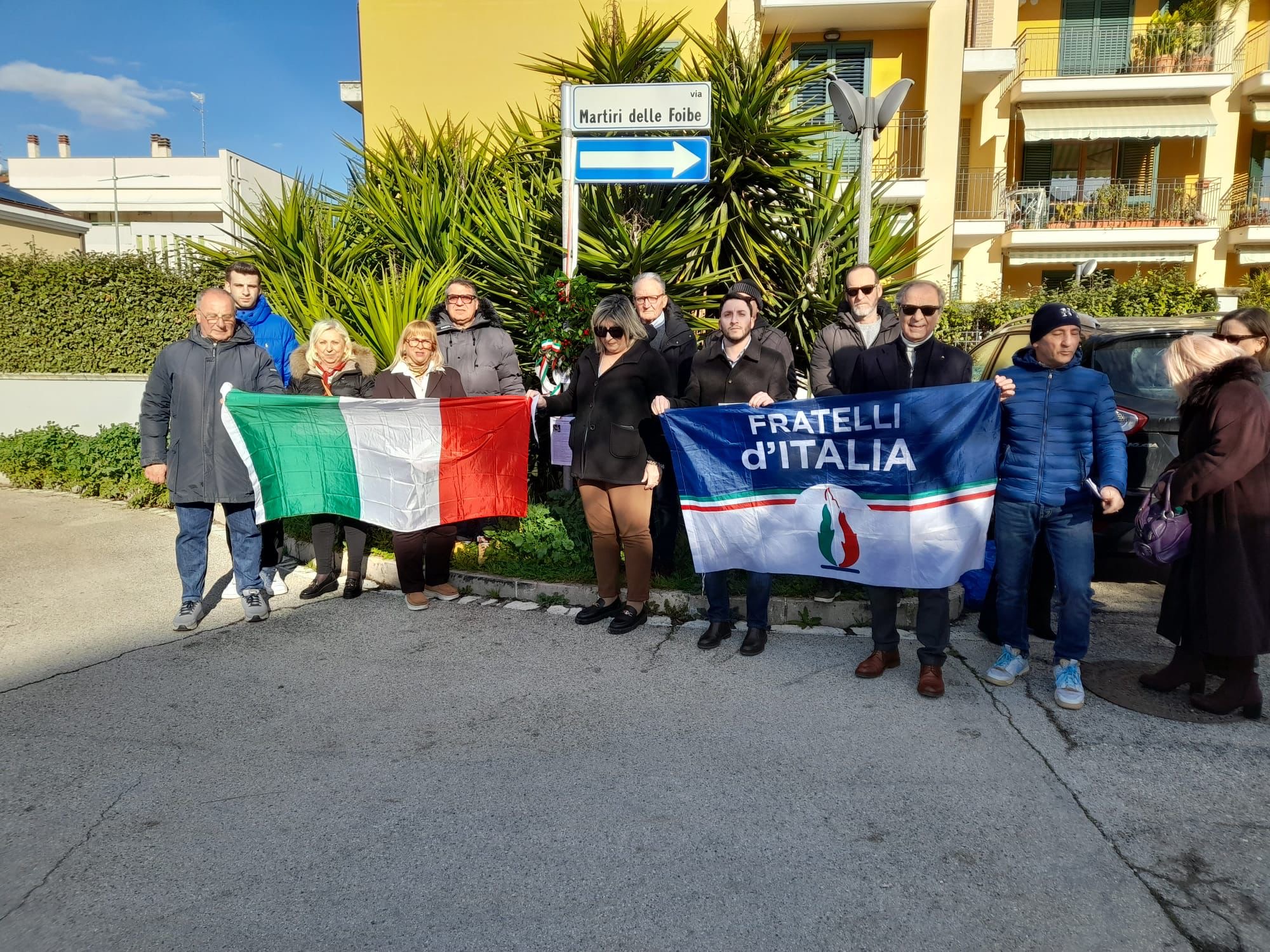 RICORDO MARTIRI DELLE FOIBE: SOLENNI CERIMONIE A TERAMO E GIULIANOVA
